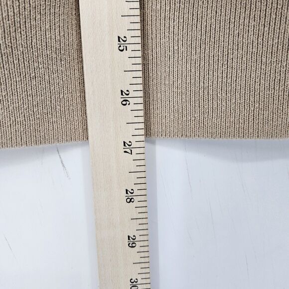 Cavi Sweater Mens Extra Large Casual Preppy Long Sleeve Tan Blue XL - Picture 7 of 11